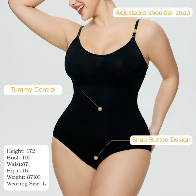 Women Bodysuit Camisole Shapewear Tummy Control Full Body Shaper Slimming  Sheath Butt Lifter Push Up Compress Abdomen Corset - AliExpress