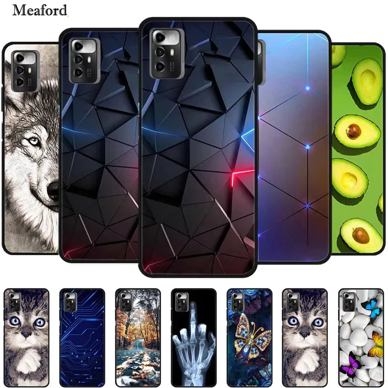 Zte Blade A75 5g SEAHAI Cover Per ZTE Blade A73 5G, Ultra Sottile