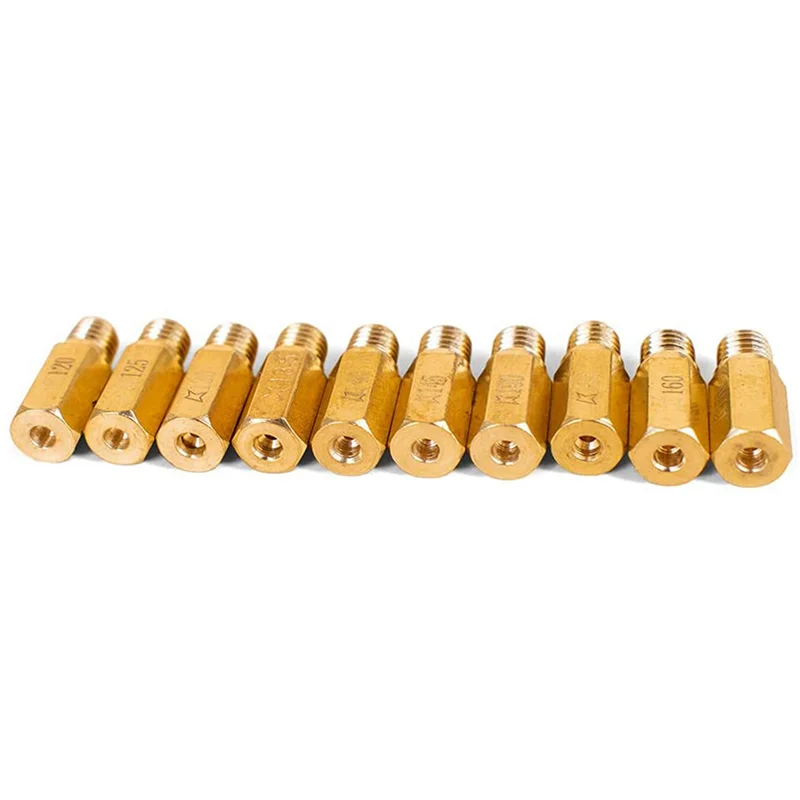 A59X-120Pcs 기화기 메인 제트 및 PWK Keihin OKO CVK PWM 탄수화물 용 40Pcs 느린 파일럿 제트