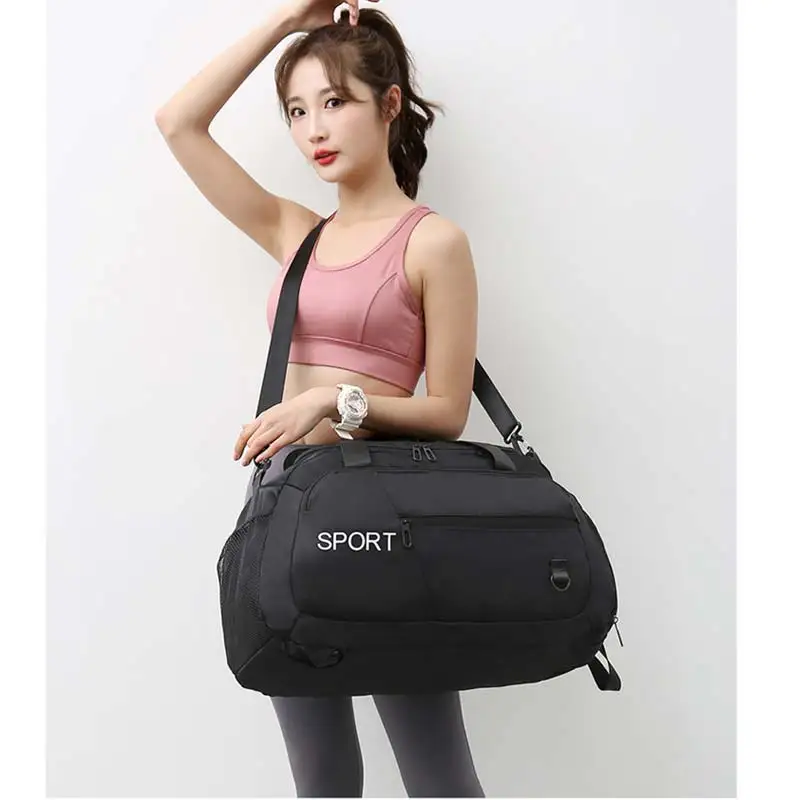 Fitness Gym Bag Travel Backpack Women Shoulder Bags Outdoor Yoga Bag Training Luggage Bag Crossbody Dry Wet Backpacks XA300A