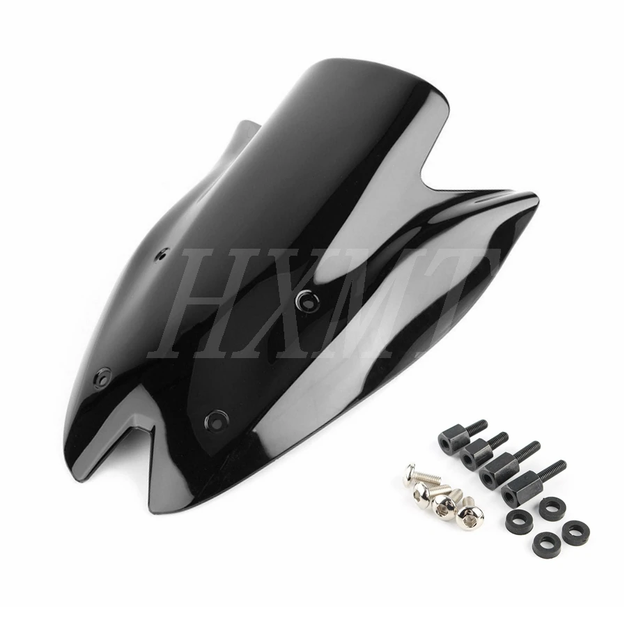

For Kawasaki Ninja Z1000 Z 1000 2010 2011 2012 2013 black Motorcycle Windshield WindScreen fairing ABS