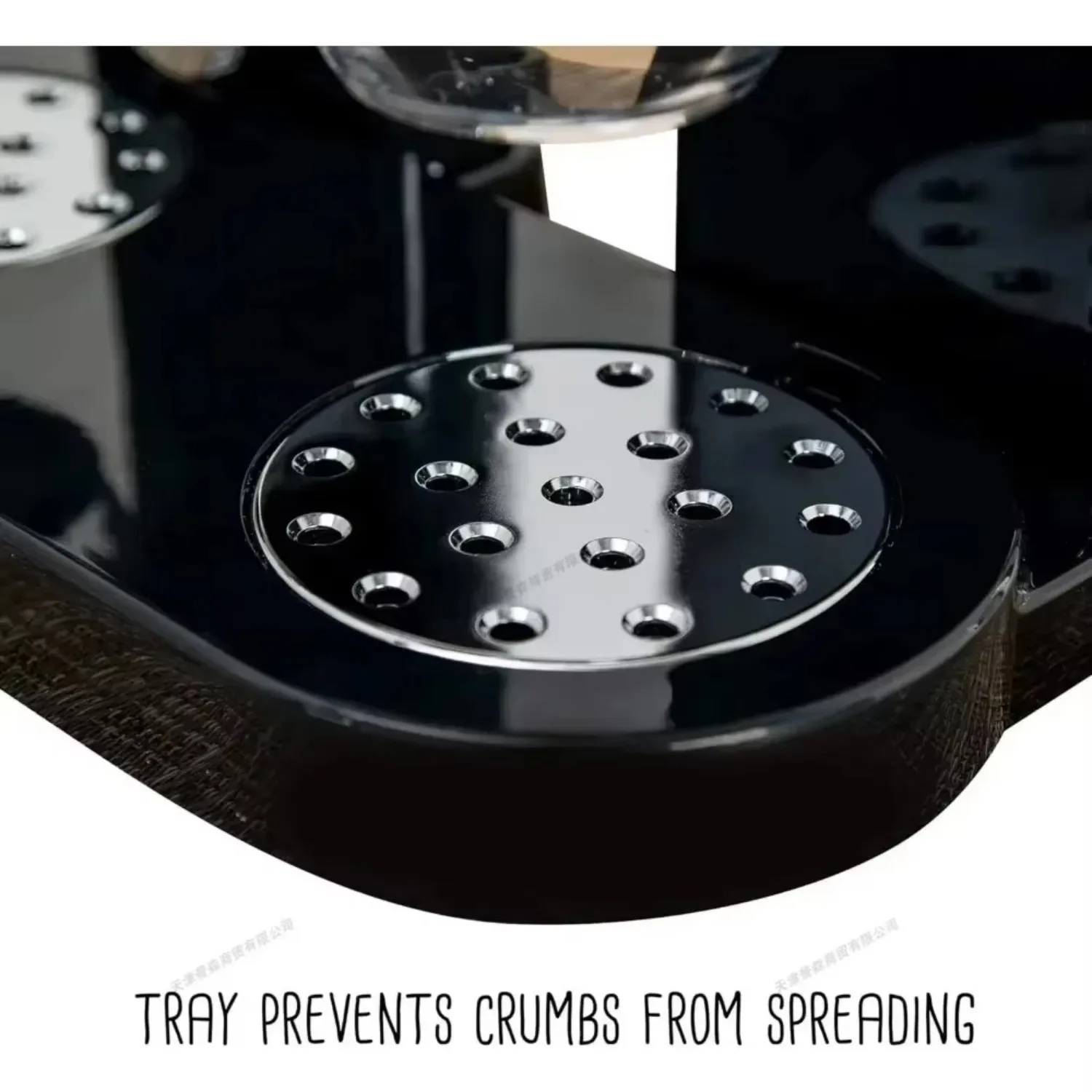 1 Pack Multi-Function Food Storage Container Cereal Dry Food Dispenser Dual Control Home Kitchen Storage Bottle Kitchen Items 5
