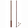 50CM Walnut Wood Horse Whip Crop Flogger Racing Spanking Whip for Horse Equestrian