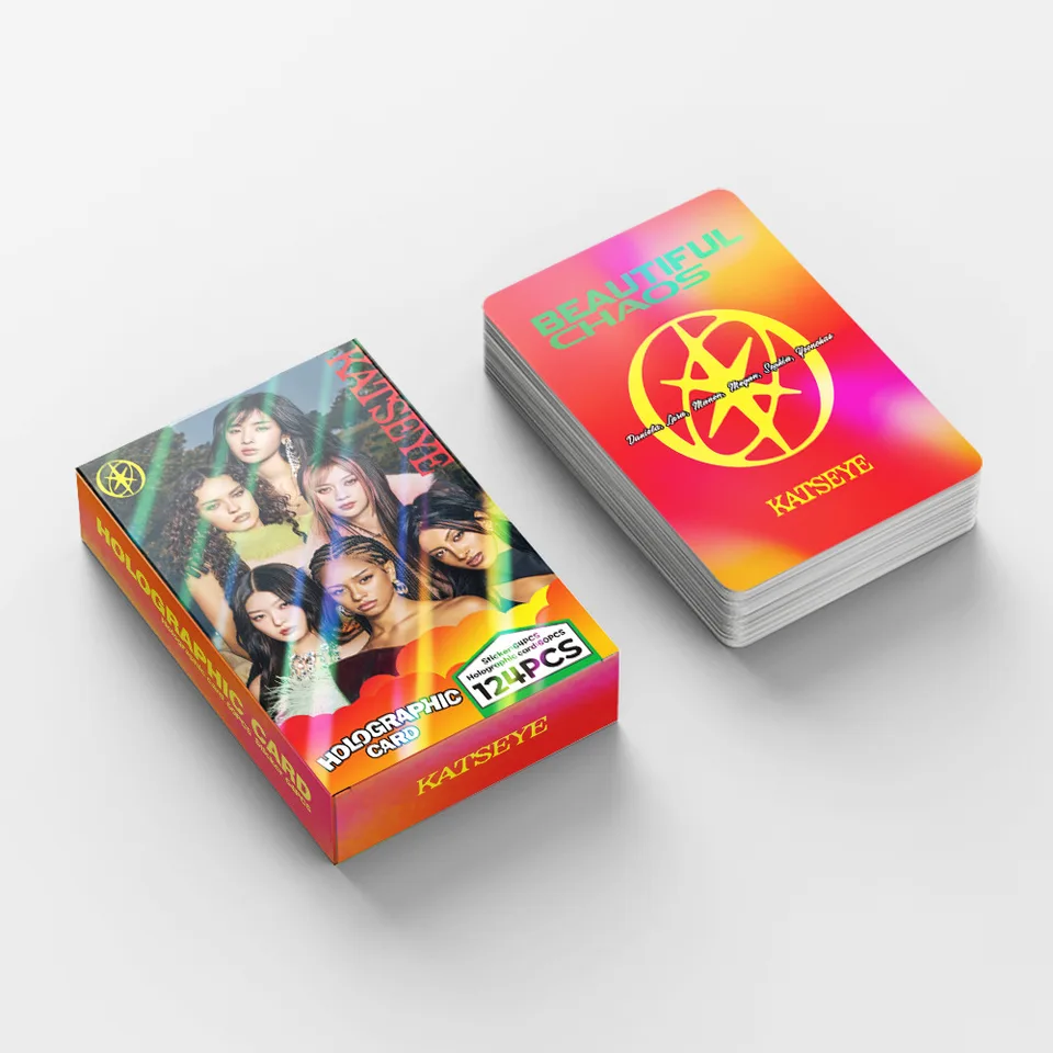 ROXUL 92/124Pcs KATSEYE LOMO Tarjetas De Fotos , BEAUTIFULCHAOS LARA Daniela %c3%81lbum Manon Megan Hd Impreso Con Pegatinas Kpop Merch Colecci%c3%b3n I.1663501713
