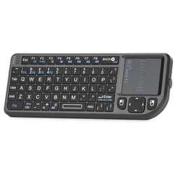 Enhanced Wireless Mini Keyboard with Multi-Language Keypad and Touchpad (English Keyboard)