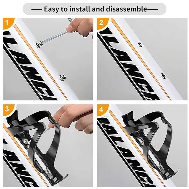Lightweight Plastic Bike Water Bottle Cages Holder MTB Bicycle Water Cup Holders Cycling Accessories 4