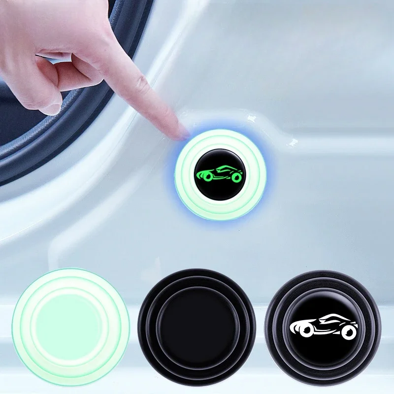 

Universal Car Door Anti-shock Silicone Pad Universal Anti-Noise Buffer Gasket Anti-collision Door Sticker Soundproof Crash Pad