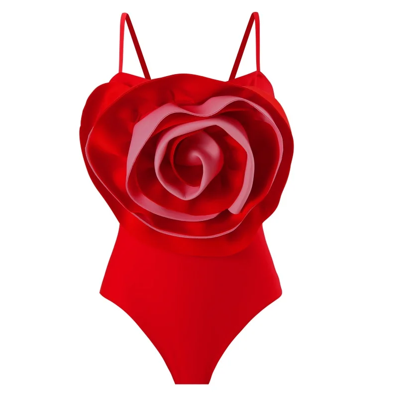 One-Piece Belly-Covering Backless Sexy Hot Spring2024New Swimsuit Women's Wholesale Slim Beach Dress