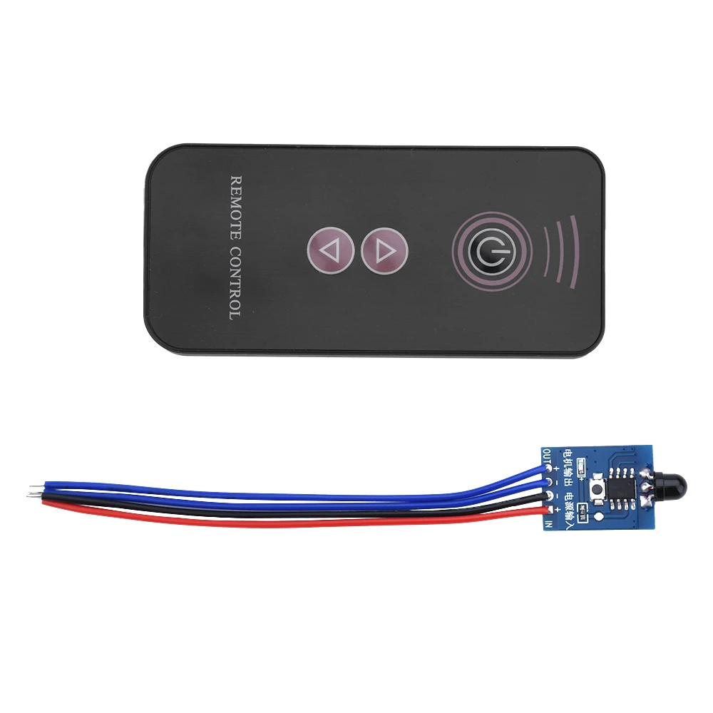 

DC3-12V Miniature Wireless Remote Control Forward And Reverse Pwm Speed Control Module Dc Brushed Motor Motor Drive Module