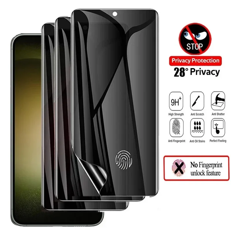 

Privacy Hydrogel Film For Realme 50i 50A 25Y C12 C15 C25 C25S Narzo 20 20A Screen Protector