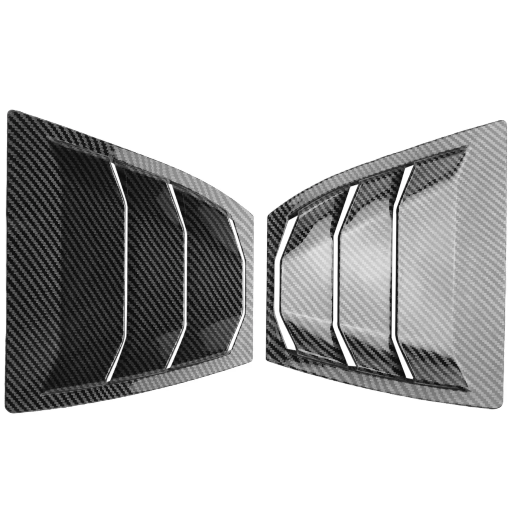 

Для Mazda 3 Axela 2014-2018 углеродное волокно ABS заднее окно Тройная угловая крышка чаши аксессуары для стайлинга автомобиля