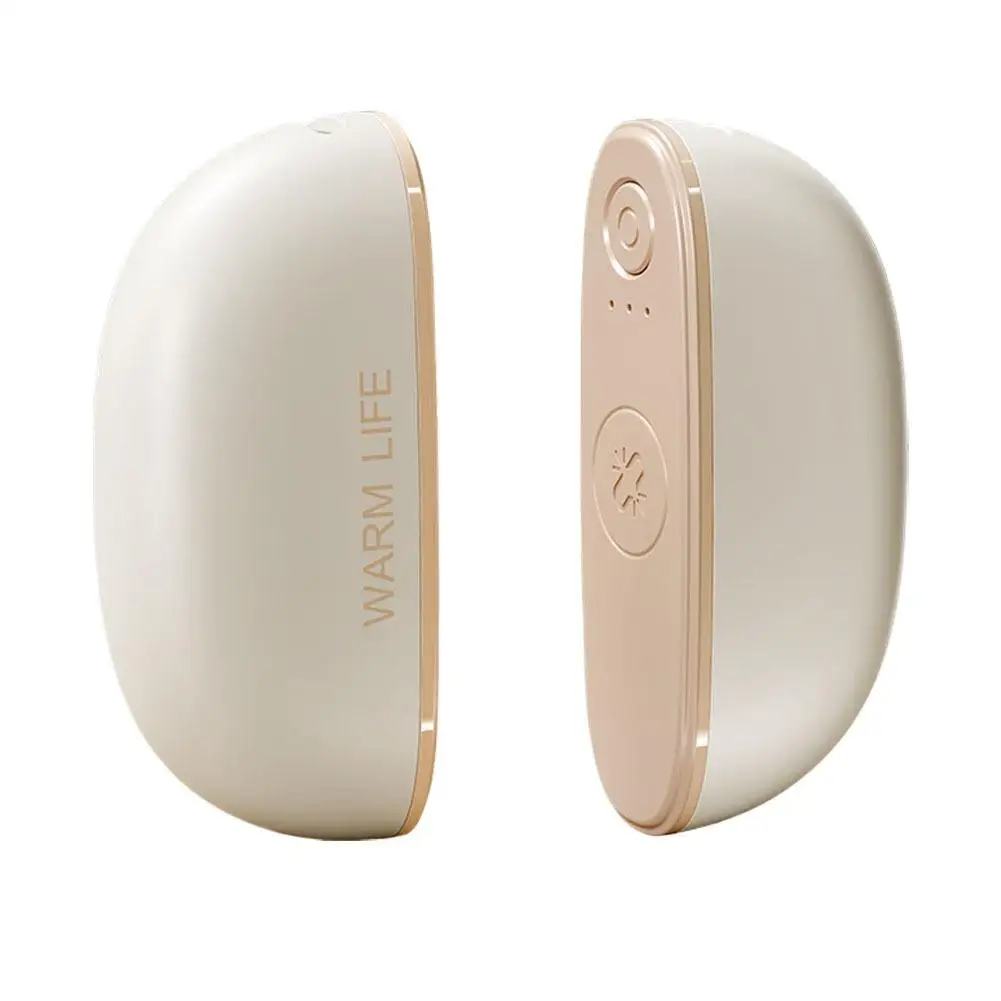 2-in-1 Rechargeable Heating Hand Warmer Hand-held Winter Portable Lasting Constant Temperature Magnetic Split Type Hand Warmer