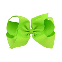 Elegant Grosgrain Ribbon Hair Bows with Clips - Stylish Accessories (20)