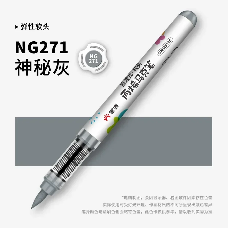 Acrylic Paint Markers 1 PC 36 Colors Acrylic Paint Pens Markers Brush Tip Paint Markers For Rock Painting Christmas School Art Supplies Stationery