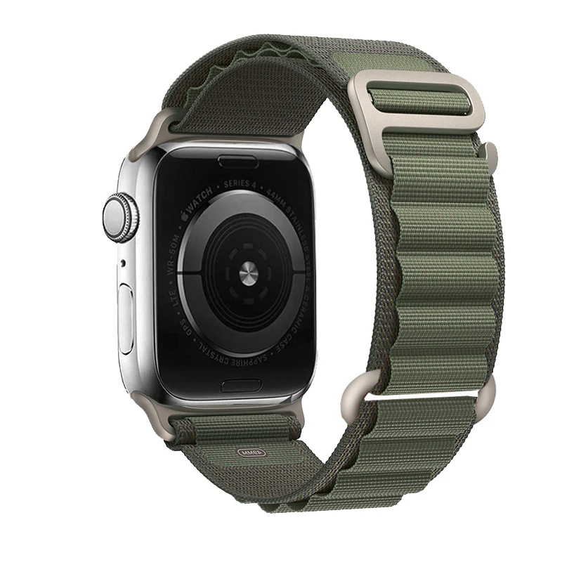 Enhanced Nylon Alpine Loop Band for Apple Watch - Premium Strap Bracelet