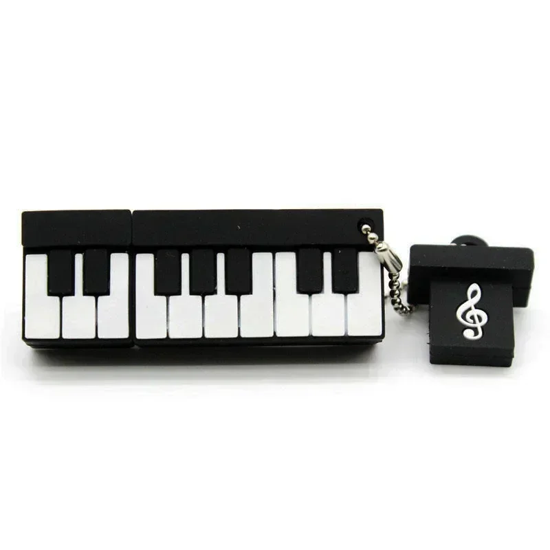 JASTER Cute Musical Instrument USB Flash Drive - Fun Cartoon Guitar & Violin Design, High Speed Memory Stick, Multiple Storage Capacities