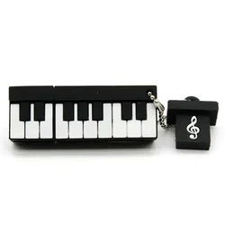 JASTER Cute Musical Instrument USB Flash Drive - Fun Cartoon Guitar & Violin Design, High Speed Memory Stick, Multiple Storage Capacities - 32GB (C)