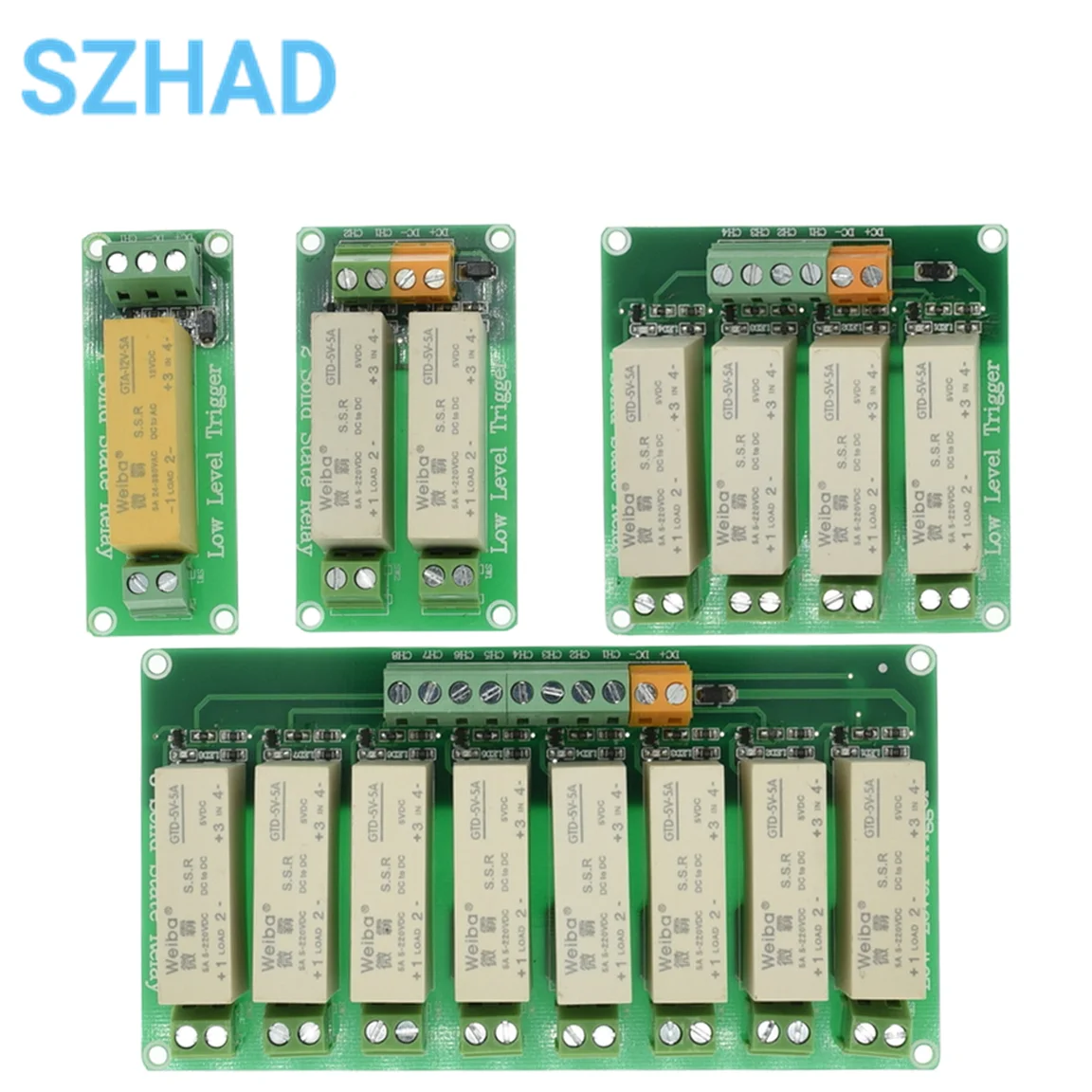 Relé monofásico de estado sólido para arduino y raspberry, relé de CC ...