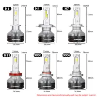 DAWNKNIGHT K9C Pro H7 H4 H11 Led Lamp Bigger Copper Tube Led Lights H1 HB3 9005 HB4 9006 12V For Car Led Headlight Bulb - Image 6