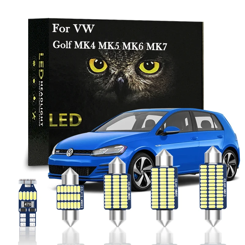 lila aanplakbiljet Andes Canbus Indoor Verlichting Voor Volkswagen Vw Golf 7 6 5 4 3 2 MK7 MK6 MK5  NK4 NK3 MK2 Auto accessoires Interieur Verlichting Led| | - AliExpress