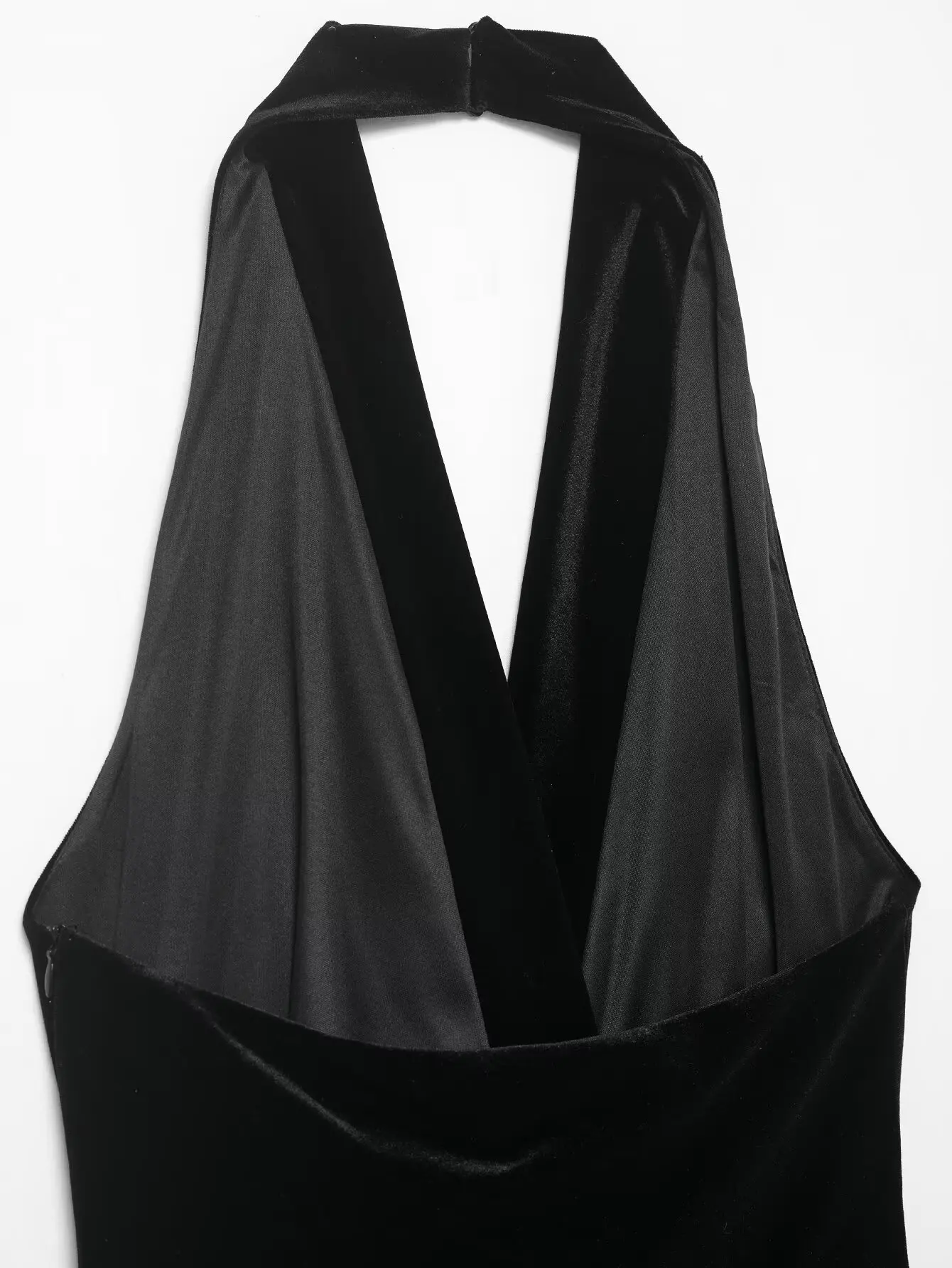 Women Summer Velvet Sexy Backless Short Dress Female V-Neck With Tassel Around The Neck Dress Lady Slim Fashion Chic Mini Dress