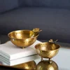 1pc Metal Butterfly Decorative Bowl Small Fruit Platter Key Storage Bowl Tea Table Foyer Decoration Kitchenware Jewelry Dish 1