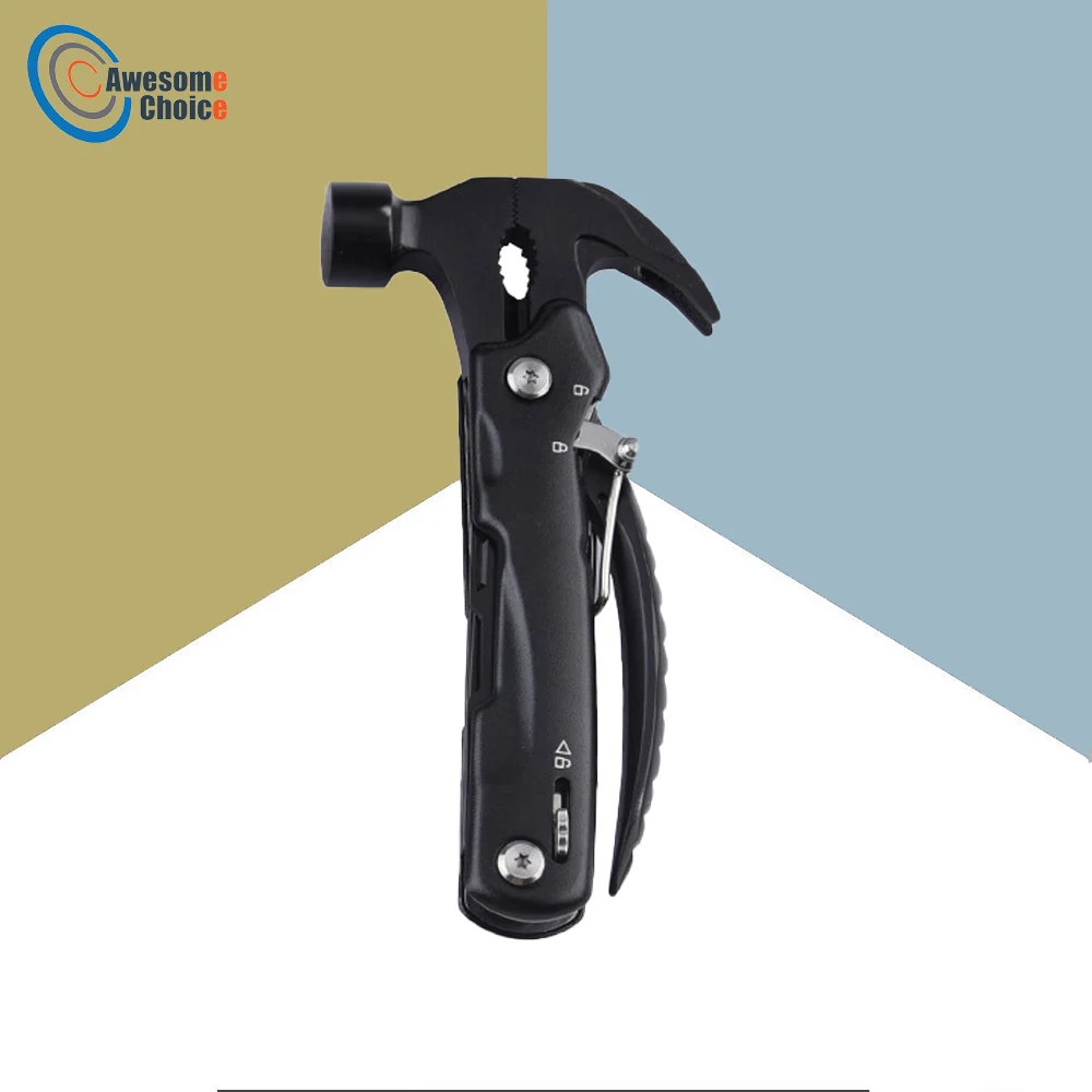 Multifunction Outdoor Hammer Stainless Steel Tool Sheath Survival