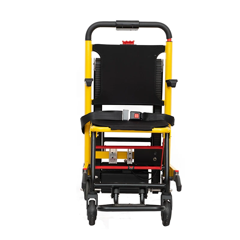 Folding Stair Lift Chair Helps Patients Move With Adjustable Speed Stair Climbing Wheelchair