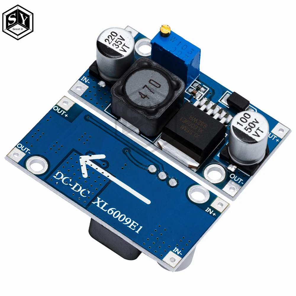 5pcs XL6009 Boost Buck Converter – Adjustable DC Step Up/Down Voltage Module - View #4