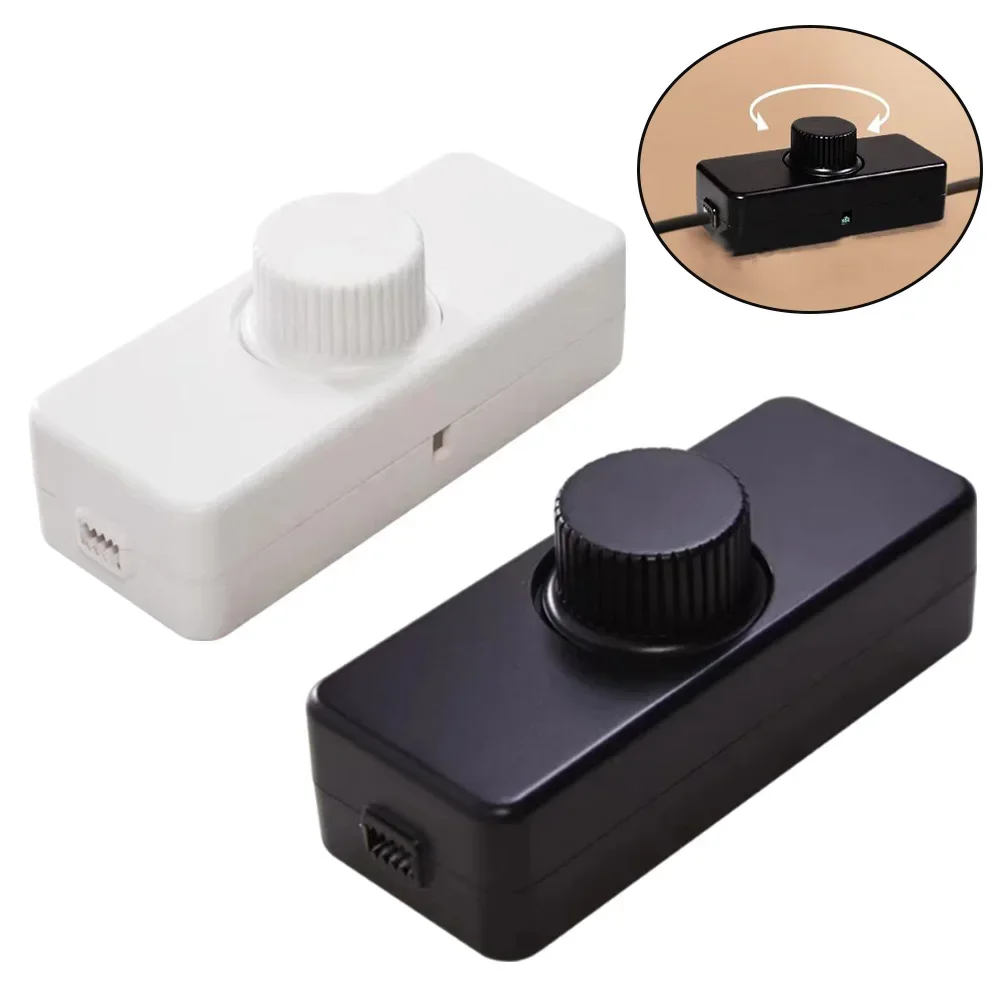 Dimmer Rotated Switch Smooth Flicker-free Back-cut Dimmer 220V Thyristor Dimmer For Home Table Lamp Light Adjustment