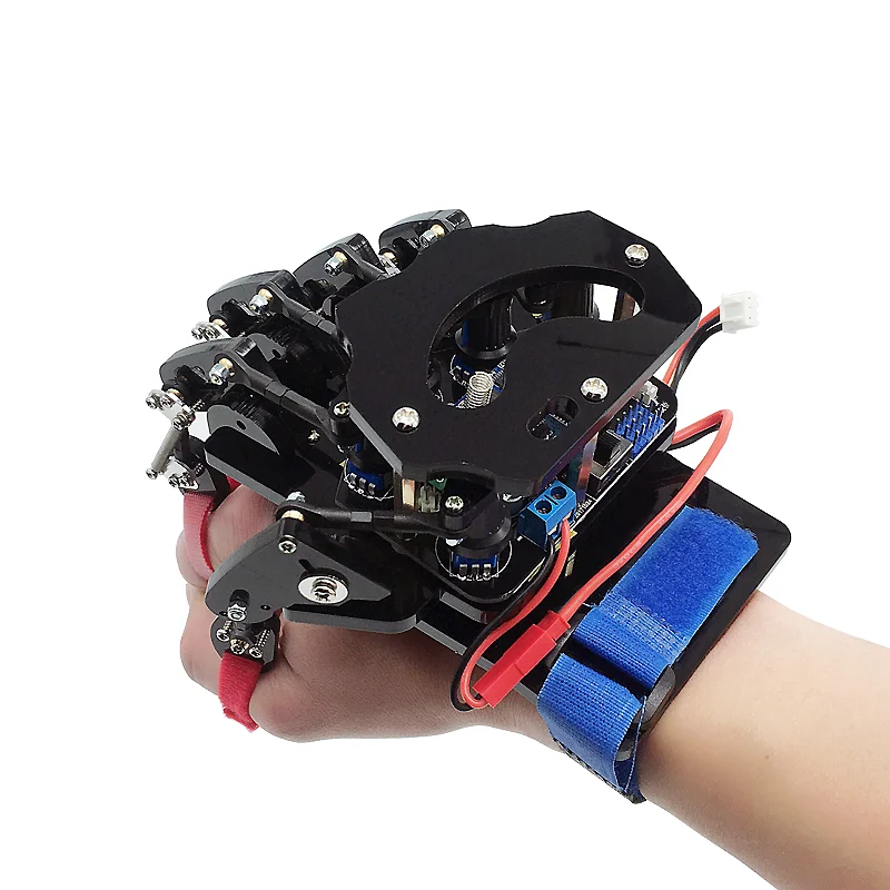 5 Dof Bionic Robotic Palm Uhand Somatosensory Open Source Robot educativo fai da te compatibile per Robot programmabile Arduino Stm32 - immagine 3