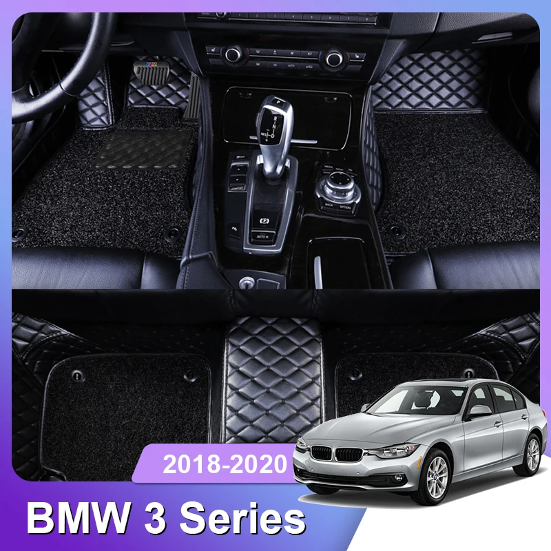 

Custom Fit Car Floor Mat for BMW 3 Series 2018 Accessories Interior ECO Thick Carpet Customize for Left and Right Drive