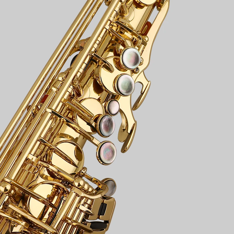 Gold Lacquer Eb Alto sax Musical Professional Good Quality High Grade Alto Saxophone For Students Factory Price JMS-20GL