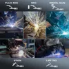 MIG Welder 5 in 1 200A 110V/220V Dual Voltage Multifunctional Aluminum Welding Machine, Stick/Lift TIG/MIG/Flux MIG/ 4