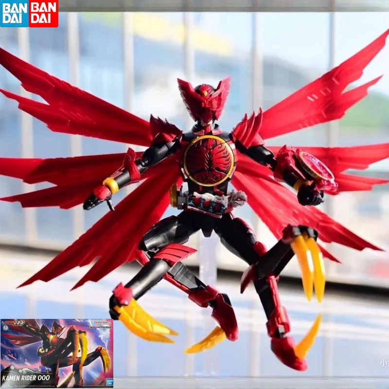 

Original Bandai Figure-Rise Standard Masked Kamen Rider Anime Figure Kamen Rider Ooo Anime Action Figure Toys Gifts For Children