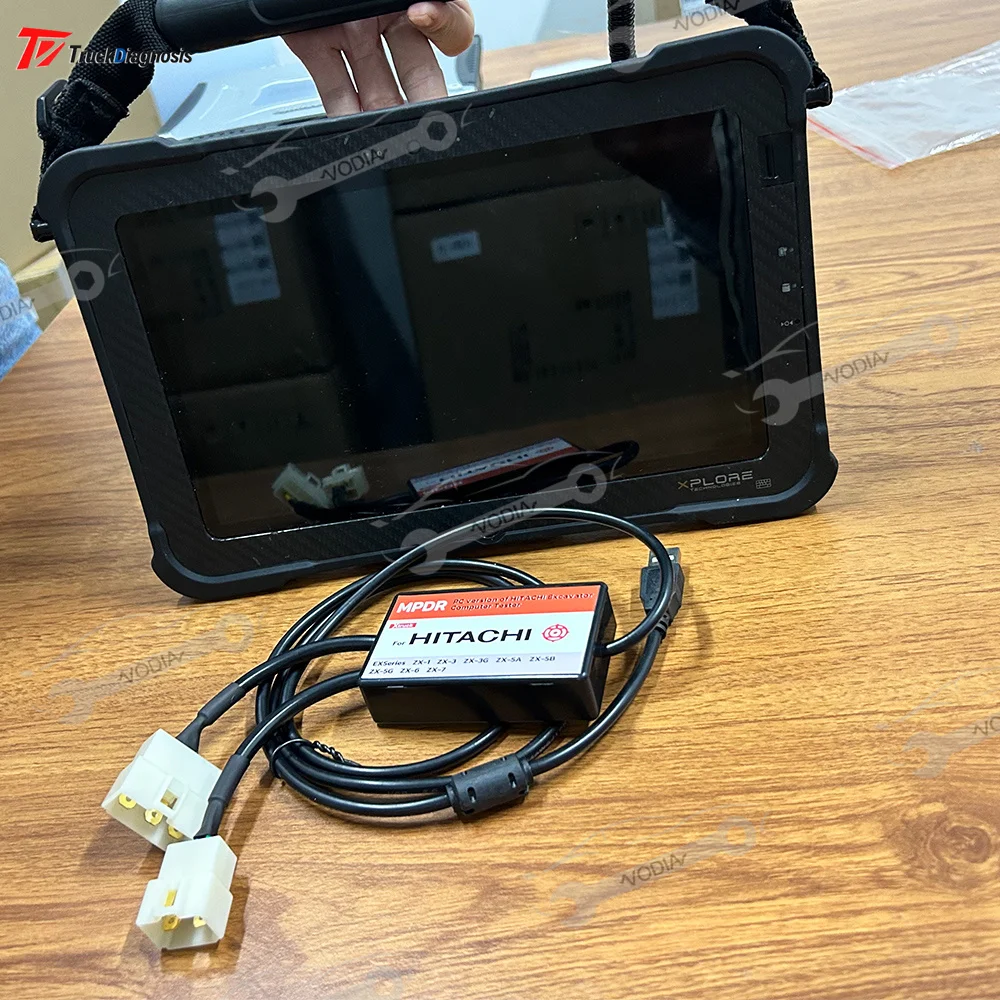 

Диагностический сканер для экскаватора Hitachi, 4-контактный и 6-контактный для диагностической системы Dr ZX и планшета Xplore
