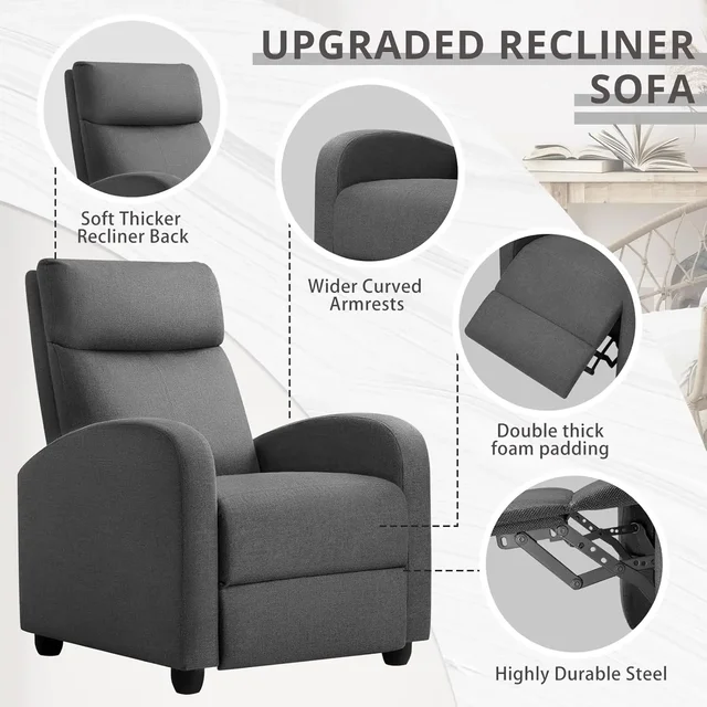 Adjustable Recliner Chair Sofa 5