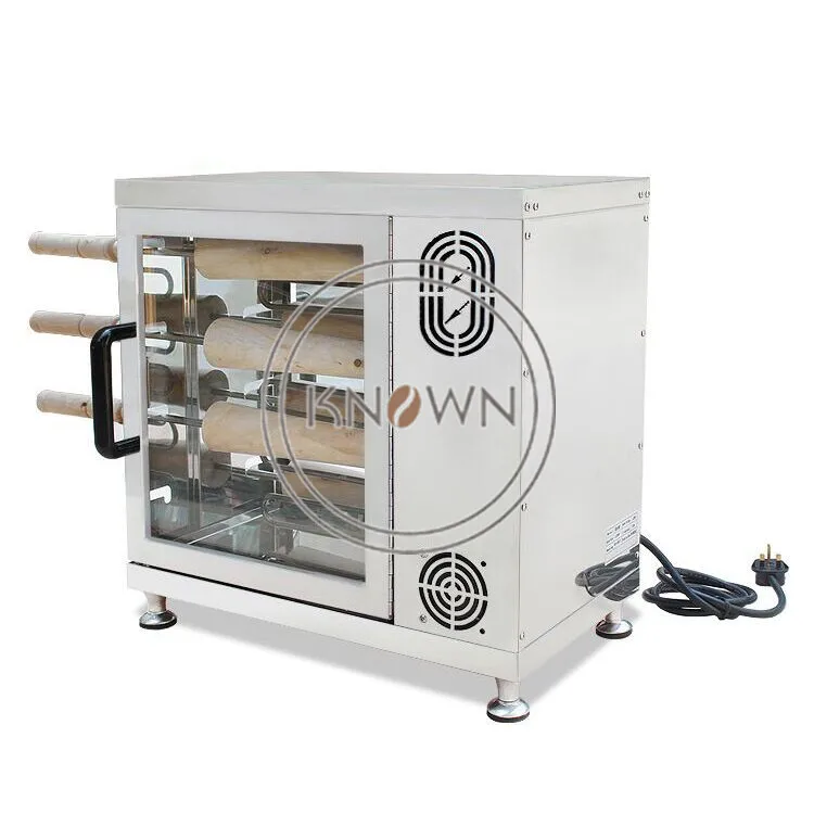 Commercial 110V 220V Electric Chimney Cake Oven Kurtos Kalacs Maker Machine