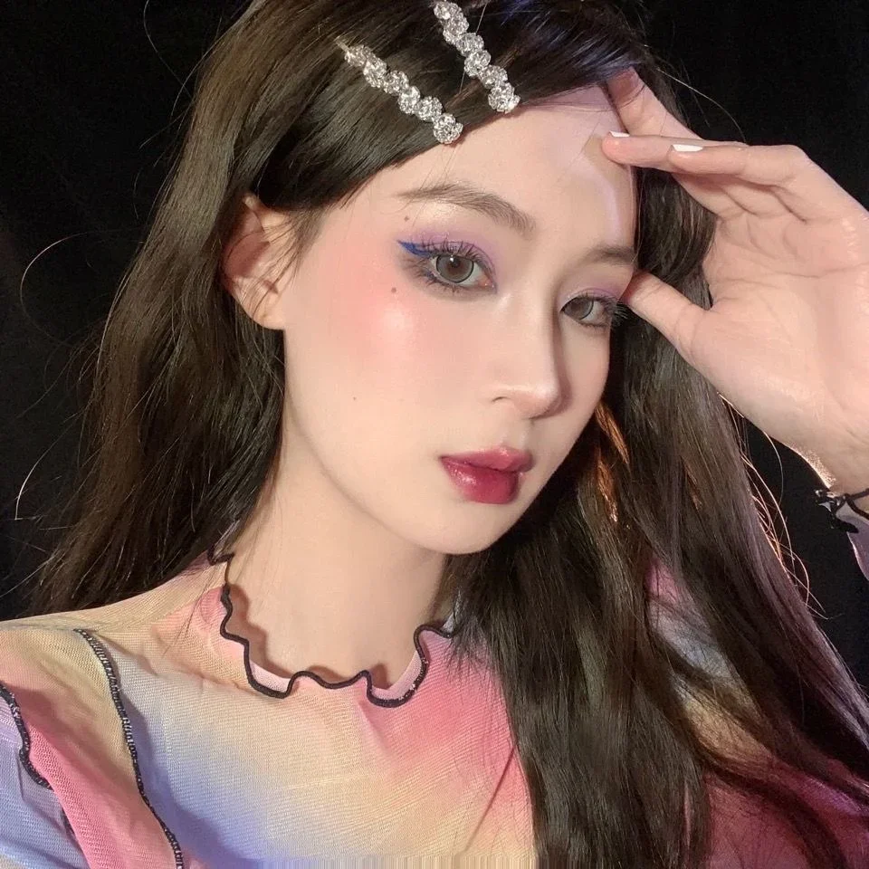 2-Piece Shiny Diamond Flower Hair Clips - Metal Barrettes for Women, Summer Wedding/Party Hair Accessories, Sparkling Hairgrips