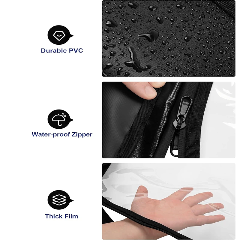 X3 Soft Upper Door Set Kit UTV Soft Cab Doors Top Enclosure Top Door Skin For 20