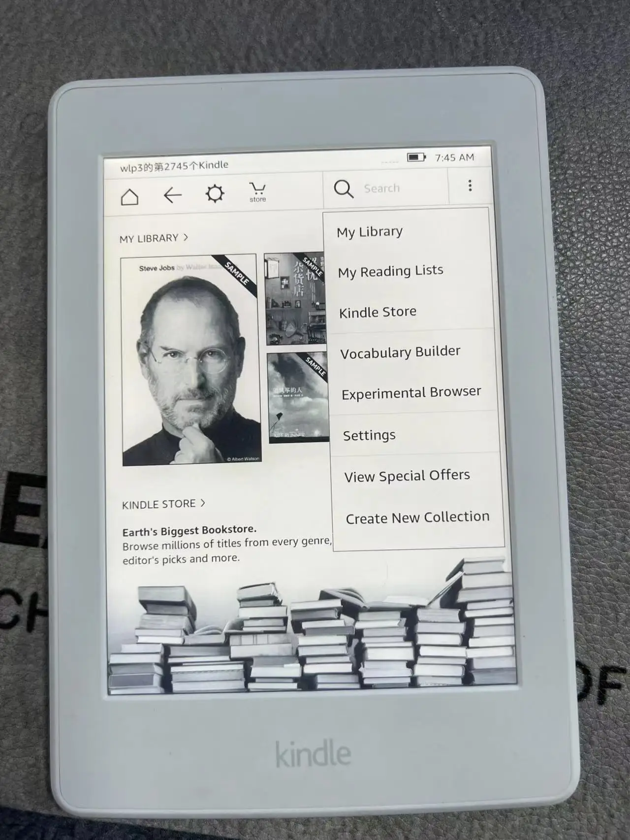 6 inch kindle reader 4GB KPW3 youth version electronic paper ink screen kinddel e-book reader