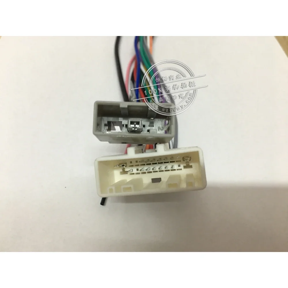 Car Stereo Plug Female ISO Radio Plug Power Adapter Wiring Harness Special For Nissan Tiida ISO harness power cable