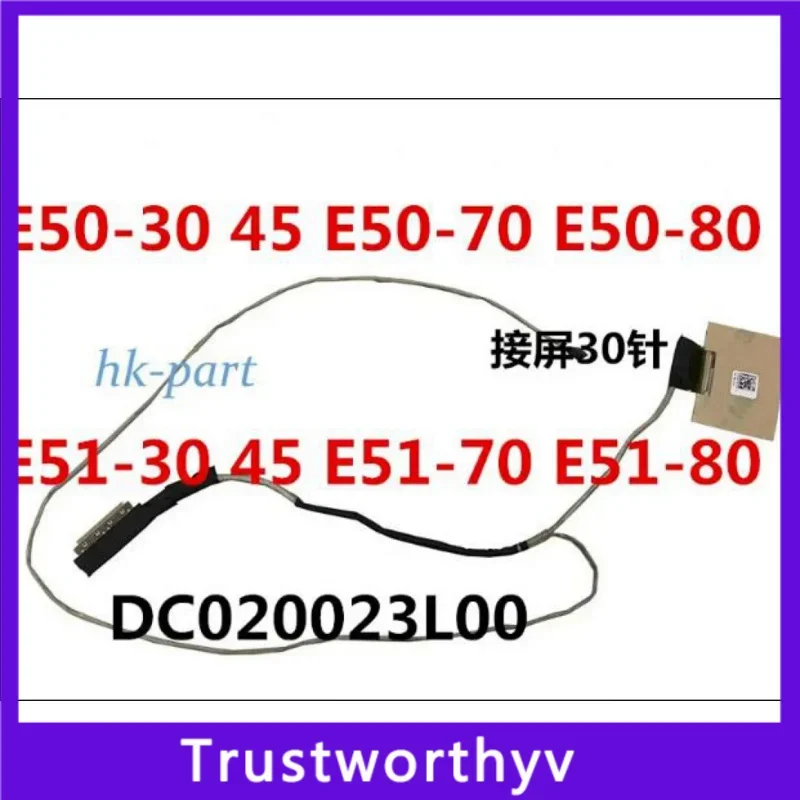 Cavo Video Per Display Lcd Per Laptop Per Lenovo E50-70 E50-80 Muslim5 C10H44889