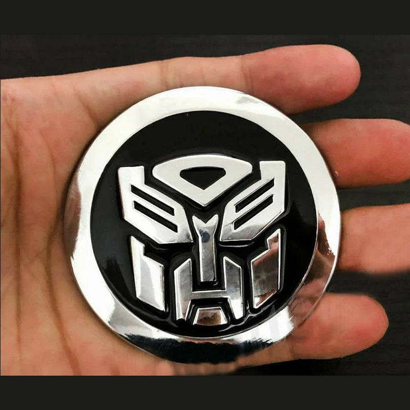 3D Metal Transformers Autobot Deception Auto Badge Emblem Decal Sticker