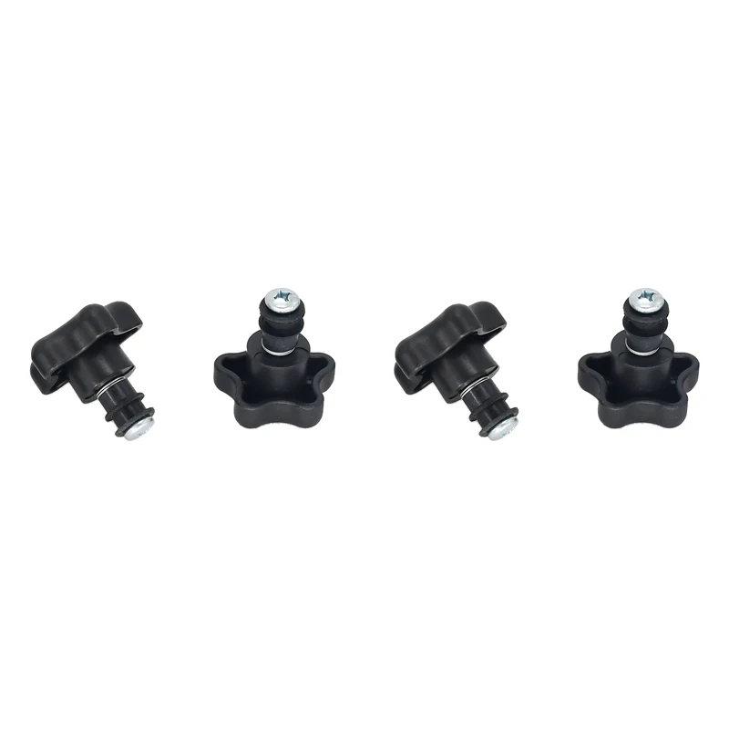 4PCS 6681614 Window Knob 91G420 6664085 Compatible with Bobcat 751 753 763 773 863 864 873 883 963 A220 A300 S100 S130 S150