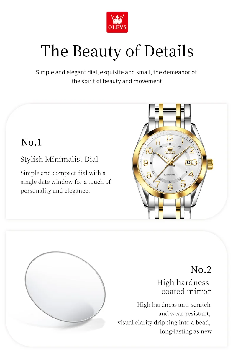 OLEVS 3666 Orologio da Donna - Confezione