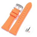 Orange-silver
