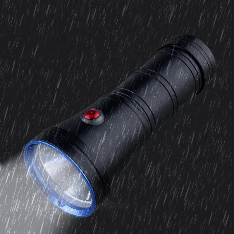 3 MODE Rechargeable waterproof 10W L2 White torch LED Outdoor diving flashlight