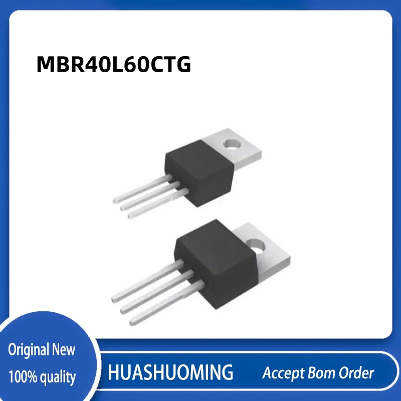 

10 шт./партия MBR40L60CTG MBR40L60 MBR40L60CT TO220-3