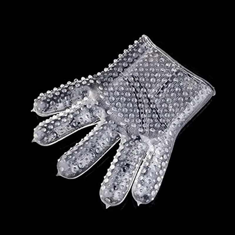 Silicone Bathing Massage Glove Spike Glove Toys Masturbator EroticToy Sex Tool For Women